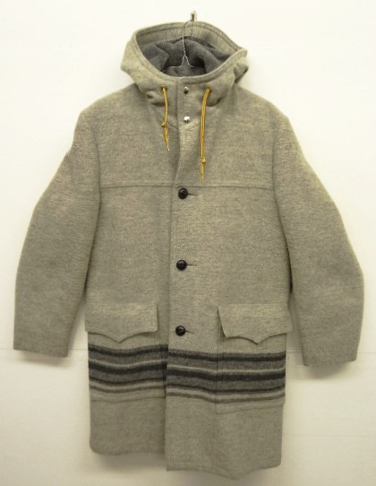 画像: 90'S WOOLRICH 裏地ボア付き ウールコート グレー/チャコールライン (DEADSTOCK) 「Jacket」入荷しました。