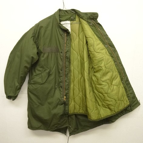 画像: 80'S アメリカ軍 US ARMY "ライナー付き" M-65 フィッシュテールパーカー SMALL (DEADSTOCK) 「Jacket」入荷しました。