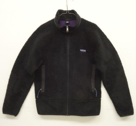 画像: 90'S PATAGONIA 初期レトロX 裏地P.E.F フリースジャケット ブラック/パープル USA製 (VINTAGE) 「Jacket」入荷しました。