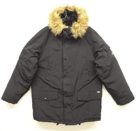 画像: 00'S CARHARTT ファー付きフード 中綿入り ナイロン N-3Bジャケット ブラック (VINTAGE) 「Jacket」入荷しました。