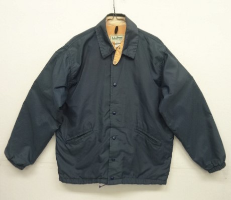 画像: 70'S LL Bean "TMタグ" チンスト付き ナイロン コーチジャケット ネイビー USA製 (VINTAGE) 「Jacket」入荷しました。