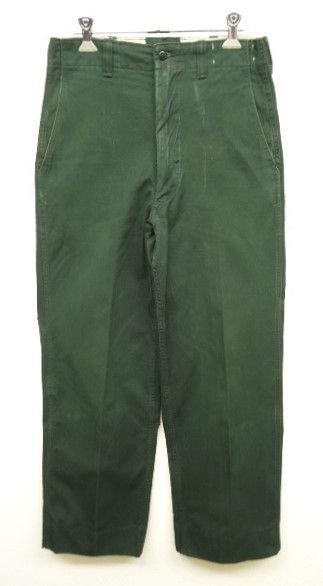 画像: 70'S BOY SCOUT コットン チノパン ダークグリーン TALONジップ USA製 (VINTAGE) 「Bottoms」入荷しました。