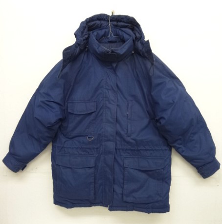 画像: 90'S EDDIE BAUER "SNOW LINE" フード付き グースダウンジャケット ネイビー (VINTAGE) 「Jacket」入荷しました。