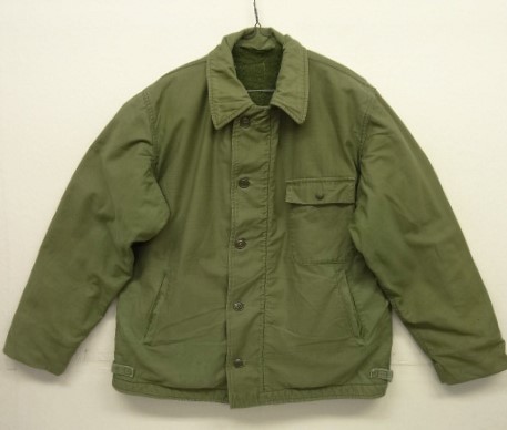 画像: 70'S アメリカ軍 US NAVY "A-2" デッキジャケット ミリタリーグリーン (VINTAGE) 「Jacket」入荷しました。