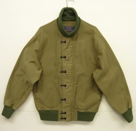 画像: ORVIS コットンピケ フックボタン デッキジャケット カーキ (VINTAGE) 「Jacket」入荷しました。