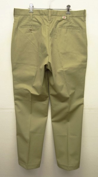 画像: 80'S DICKIES "INDUSTRIAL WEAR" チビタグ ワークパンツ ベージュ 42TALONジップ USA製 (DEADSTOCK) 「Bottoms」入荷しました。