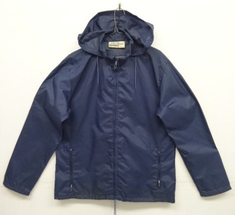 画像: 70'S LL Bean "筆記体タグ" フード付き ナイロンジャケット ネイビー (VINTAGE) 「Jacket」入荷しました。