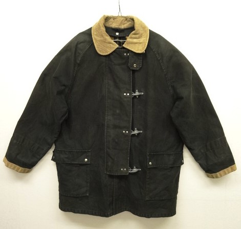 画像: 90'S FAY ライナー付き ファイヤーマンコート ブラック (VINTAGE) 「Jacket」入荷しました。