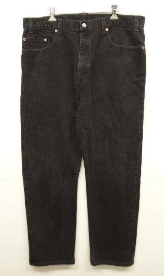 画像: 00'S LEVIS 505 デニム ブラック USA製 W38L30 (VINTAGE) 「Bottoms」入荷しました。