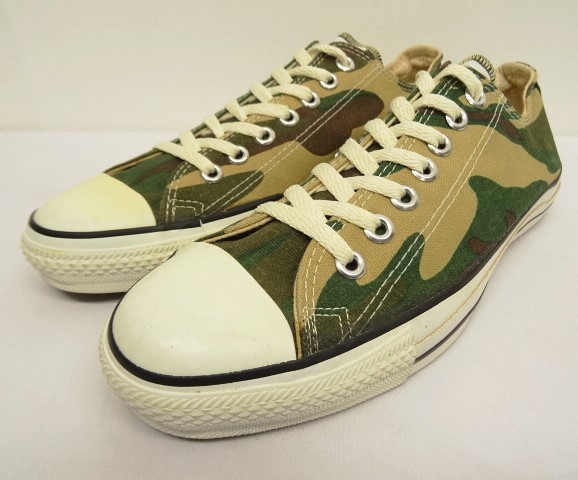 画像: 90'S CONVERSE "ALL STAR" キャンバス スニーカー カモ USA製 (DEADSTOCK) 「Shoes」入荷しました。