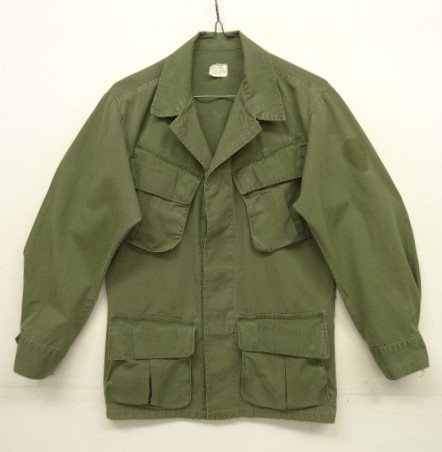 画像: 70'S アメリカ軍 US ARMY "JUNGLE FATIGUE" リップストップ ファティーグジャケット XS-SHORT (VINTAGE) 「Jacket」入荷しました。