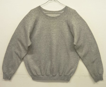 画像: 70'S UNKNOWN ラグランスリーブ スウェットシャツ ヘザーグレー (VINTAGE) 「Sweat Shit」入荷しました。