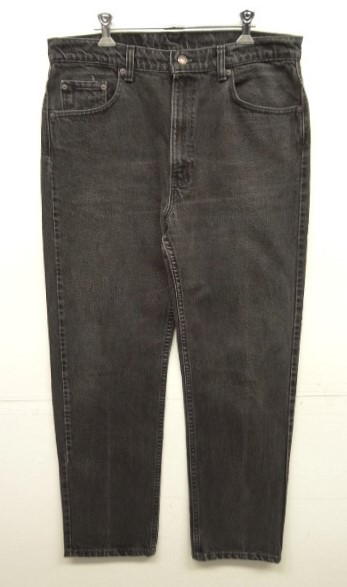 画像: 90'S LEVIS 505 デニム ブラック W36L30 USA製 (VINTAGE) 「Bottoms」入荷しました。