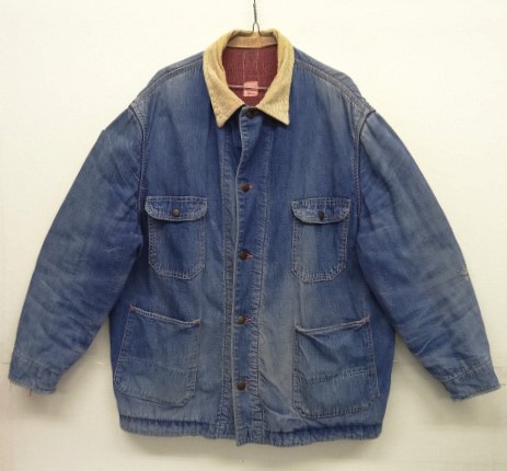 画像: 60'S BIG MAC 裏地単色ブランケット デニム カバーオール インディゴ USA製 (VINTAGE) 「Jacket」入荷しました。