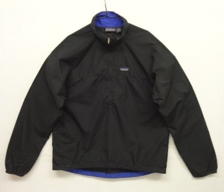 画像: 00'S PATAGONIA ナイロン ハーフジップジャケット ブラック (VINTAGE) 「Jacket」入荷しました。