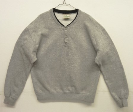 画像: 80'S LL Bean by RUSSELL ATHLETIC ヘンリーネック スウェットシャツ ヘザーグレー USA製 (VINTAGE) 「Sweat Shirt」入荷しました。