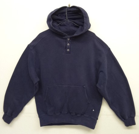 画像: 80'S LL Bean by RUSSELL ATHLETIC ヘンリーネック スウェット パーカー ネイビー USA製 (VINTAGE) 「Parka」入荷しました。