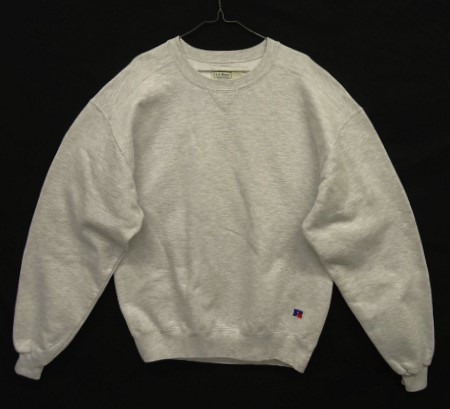 画像: 80'S LL Bean by RUSSELL ATHLETIC 前Vガゼット スウェットシャツ ヘザーグレー USA製 (VINTAGE) 「Sweat Shirt」入荷しました。