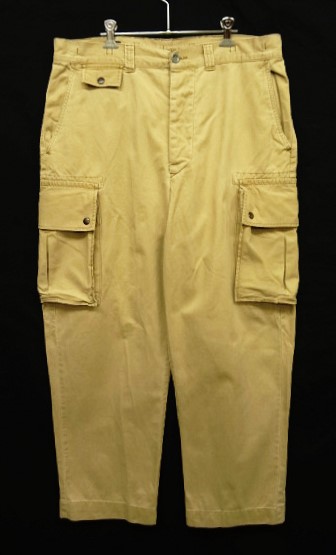 画像: 90'S RALPH LAUREN "フランス軍 M-47" メタルボタン カーゴパンツ ベージュ (VINTAGE) 「Bottoms」入荷しました。