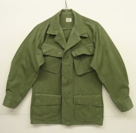 画像: 70'S アメリカ軍 US ARMY "JUNGLE FATIGUE" リップストップ ファティーグジャケット XS-SHORT (VINTAGE) 「Jacket」入荷しました。