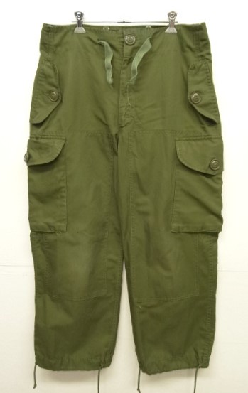 画像: 80'S カナダ軍 WINDPROOF オーバーパンツ S-SHORT (VINTAGE) 「Bottoms」入荷しました。