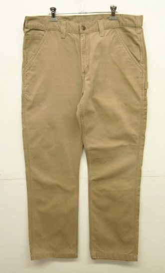 画像: 00'S CARHARTT ペインターパンツ ダークカーキ W36L32 (VINTAGE) 「Bottoms」入荷しました。