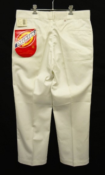 画像: 80'S DICKIES 874 チビタグ ワークパンツ ホワイト W38L30 USA製 (DEADSTOCK) 「Bottoms」入荷しました。