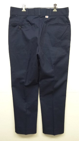 画像: 80'S DICKIES "INDUSTRIAL WEAR" チビタグ ワークパンツ ネイビー TALONジップ (DEADSTOCK) 「Bottoms」入荷しました。