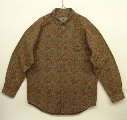 画像: 90'S THE TERRITORY AHEAD ジャガード BDシャツ 総柄 (VINTAGE) 「L/S Shirt」入荷しました。