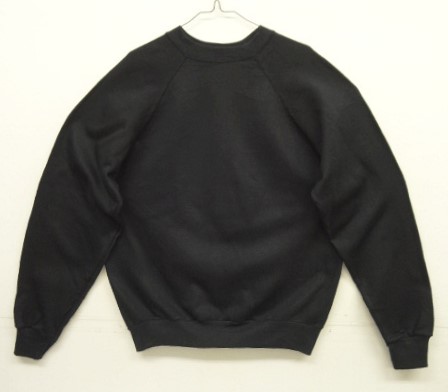 画像: 90'S TULTEX ラグランスリーブ スウェットシャツ ブラック USA製 (VINTAGE) 「Sweat Shirt」入荷しました。