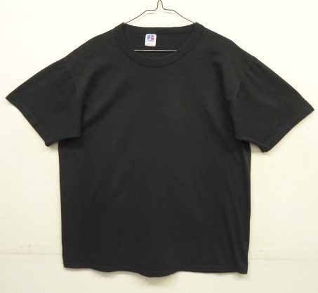 画像: 90'S RUSSELL ATHLETIC シングルステッチ 半袖 Tシャツ ブラック USA製 (VINTAGE) 「T-Shirt」入荷しました。