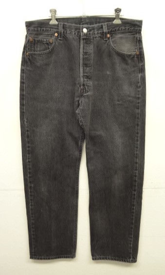 画像: 90'S LEVIS 501 デニム ブラック USA製 W36L30 (VINTAGE) 「Bottoms」入荷しました。