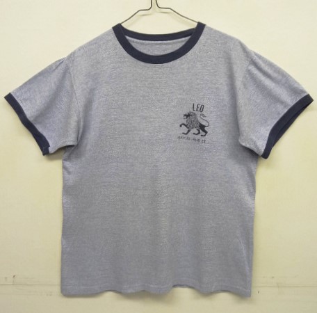 画像: 70'S UNKNOWN シングルステッチ 半袖 リンガーTシャツ ブルーヘザー (VINTAGE) 「T-Shirt」入荷しました。