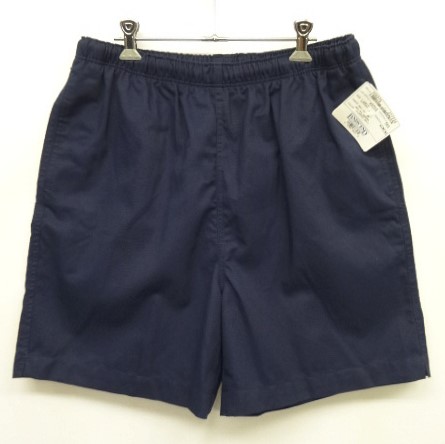 画像: 90'S LANDS' END コットンツイルショーツ ネイビー USA製 (DEADSTOCK) 「Shorts」入荷しました。