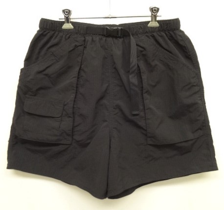 画像: 90'S LANDS' END ベルト付き リップストップナイロンショーツ ブラック (VINTAGE) 「Shorts」入荷しました。