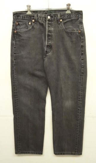 画像: 90'S LEVIS 501 デニム ブラック USA製 W34L30 (VINTAGE) 「Bottoms」入荷しました。