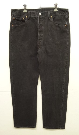 画像: 90'S LEVIS 501 デニム ブラック USA製 W36L30 (VINTAGE) 「Bottoms」入荷しました。