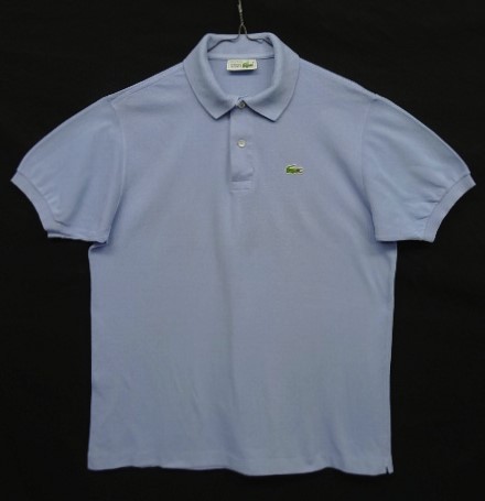 画像: 80'S CHEMISE LACOSTE ポロシャツ サックスブルー フランス製 (VINTAGE) 「S/S Polo」入荷しました。