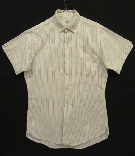 画像: 60'S TOWNCRAFT コットン100% マチ付き 半袖 BDシャツ ストライプ (VINTAGE) 「S/S Shirt」入荷しました。