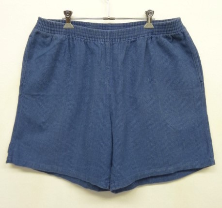 画像: 90'S PATAGONIA "MONDOS SHORTS" ドローコード付き ショーツ ブルーチェック (VINTAGE) 「Shorts」入荷しました。