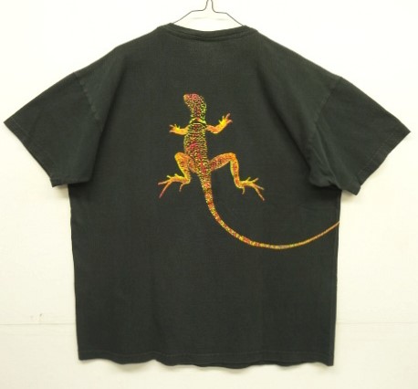 画像: 90'S MARLBORO "LIZARD" 両面プリント 半袖 ポケット付き Tシャツ ブラック USA製 (VINTAGE) 「T-Shirt」入荷しました。