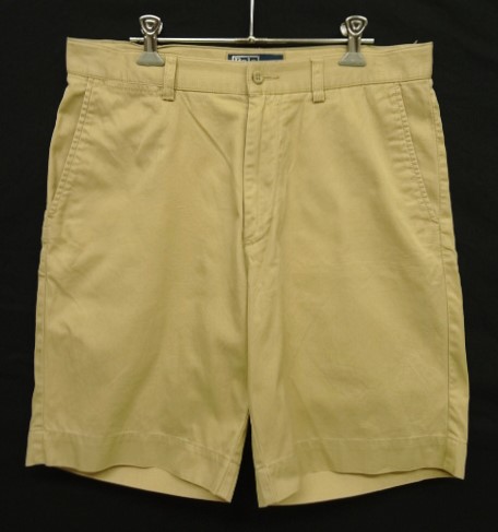 画像: 90'S RALPH LAUREN "PROSPECT SHORT" ノープリーツ チノショーツ タン (VINTAGE) 「Shorts」入荷しました。