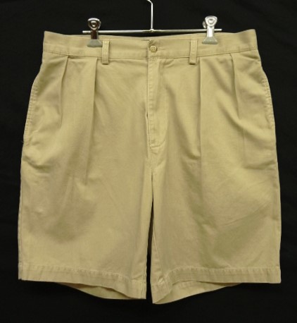 画像: 90'S RALPH LAUREN "TYLER SHORT" ツープリーツ チノショーツ ベージュ (VINTAGE) 「Shorts」入荷しました。