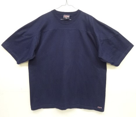 画像: 90'S JANSPORT コットン100% 半袖 フットボール Tシャツ ネイビー USA製 (VINTAGE) 「T-Shirt」入荷しました。