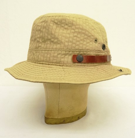 画像: 80'S LL Bean ステッチ サファリハット ベージュ USA製 (VINTAGE) 「Cap」入荷しました。