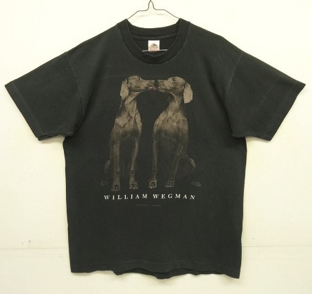 画像: 90'S WILLIAM WEGMAN "ARC" FOTOFOLIO製 Tシャツ USA製 (VINTAGE) 「T-Shirt」入荷しました。