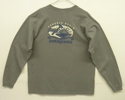 画像: 90'S PATAGONIA "BENEFICIAL T'S" バックプリント 長袖 Tシャツ ダークグレー USA製 (VINTAGE) 「T-Shirt」入荷しました。