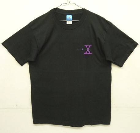 画像: 90'S THE X FILES 両面プリント シングルステッチ 半袖 Tシャツ ブラック USA製 (VINTAGE) 「T-Shirt」入荷しました。