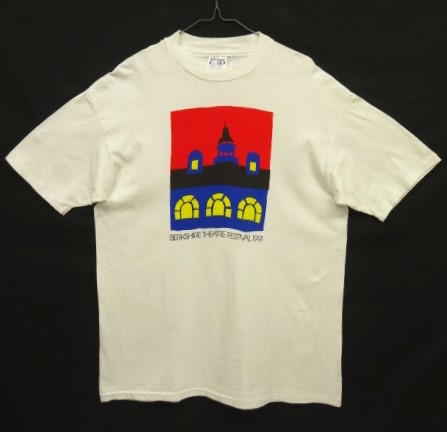 画像: 90'S BERKSHIRE THEATRE FESTIVAL 1991 シングルステッチ 半袖 Tシャツ ホワイト USA製 (VINTAGE) 「T-Shirt」入荷しました。