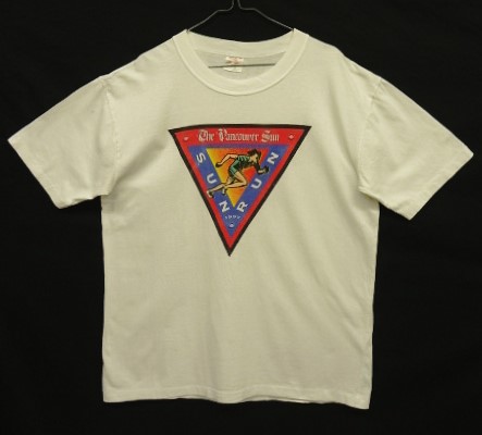 画像: 90'S THE VANCOUVER SUN RUN シングルステッチ 両面プリント Tシャツ ホワイト カナダ製 (VINTAGE) 「T-Shirt」入荷しました。